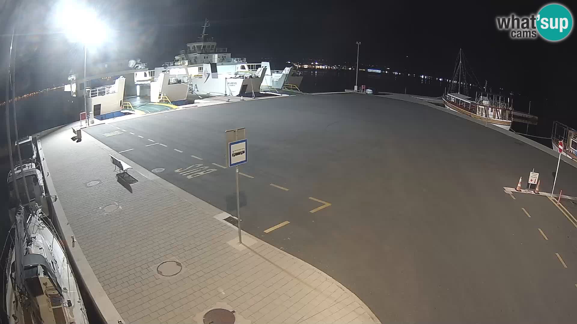 Tkon Live cam – traghetto – Dalmazia – Croazia