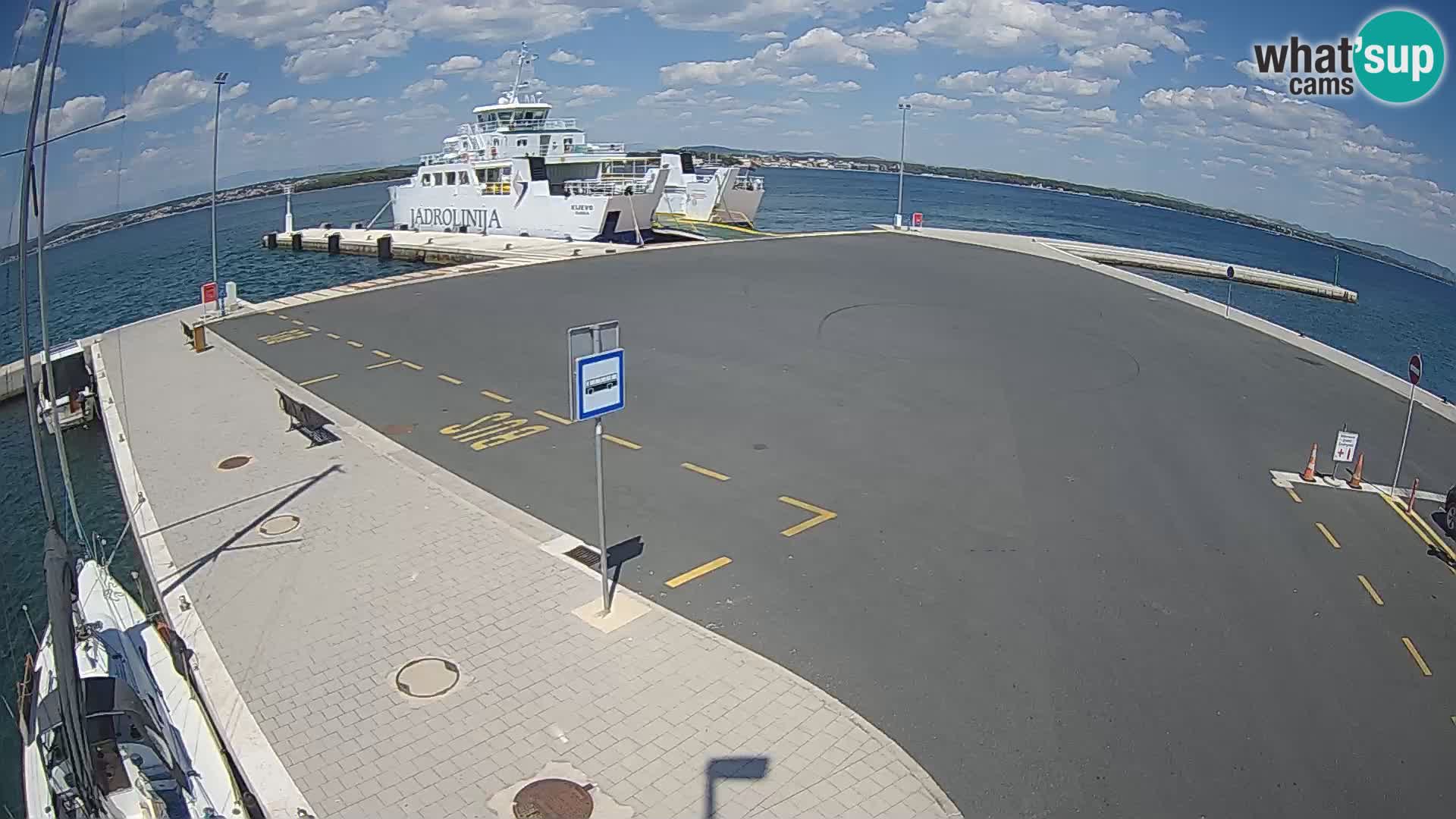 Tkon Live cam – Fähre – Dalmatien – Kroatien