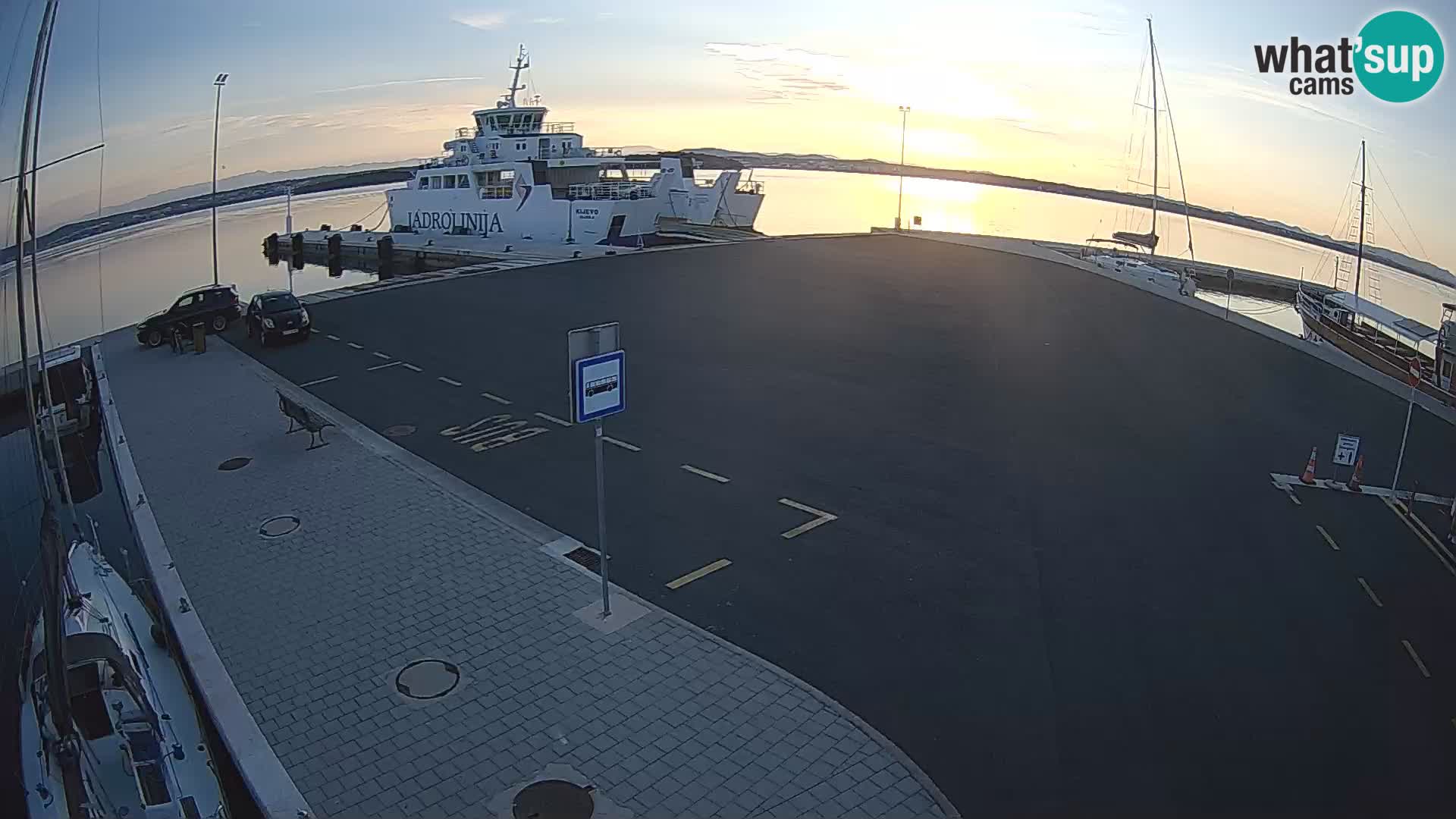Tkon camera en vivo – Transportar – Dalmacia – Croacia