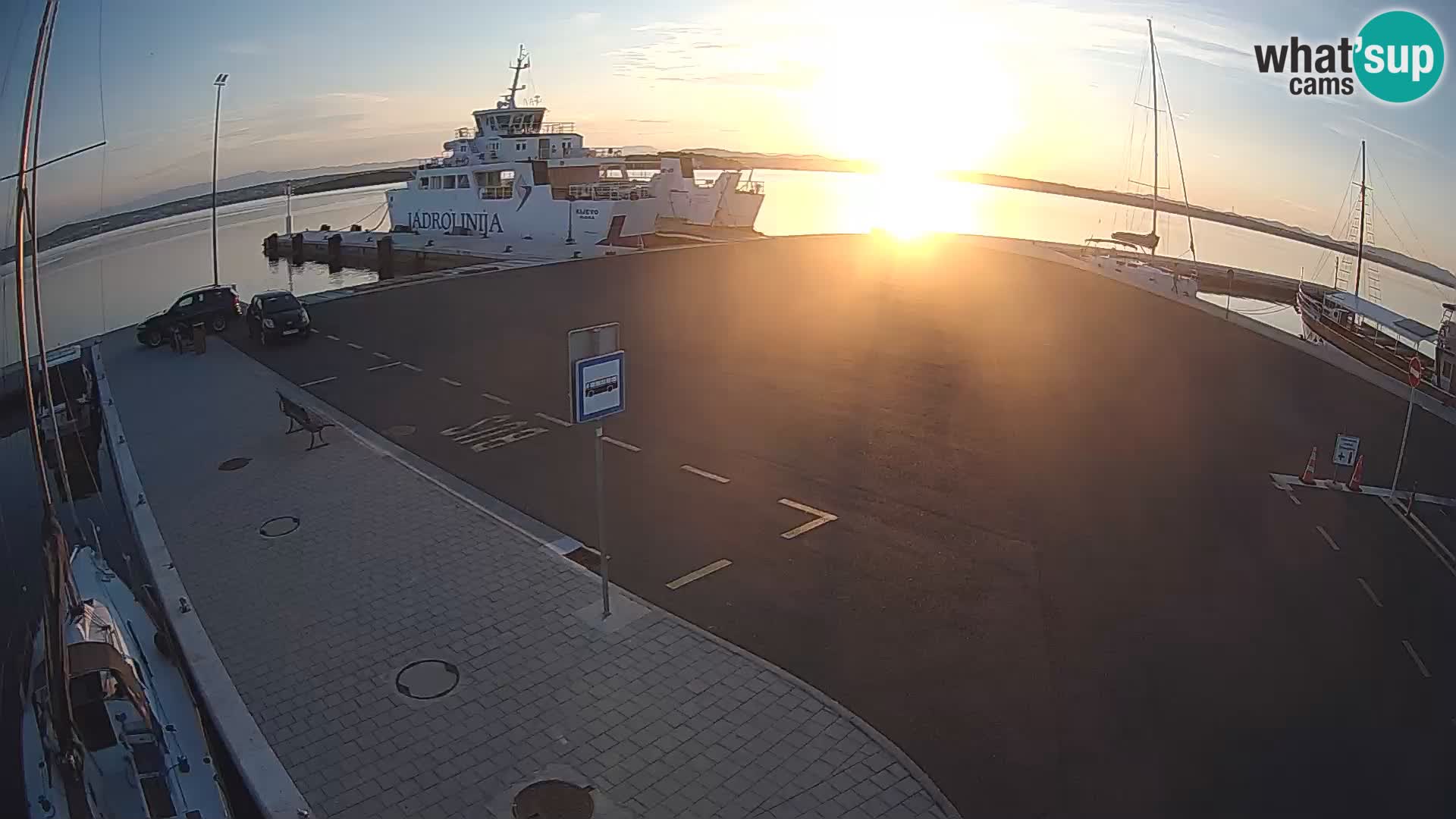 Tkon camera en vivo – Transportar – Dalmacia – Croacia