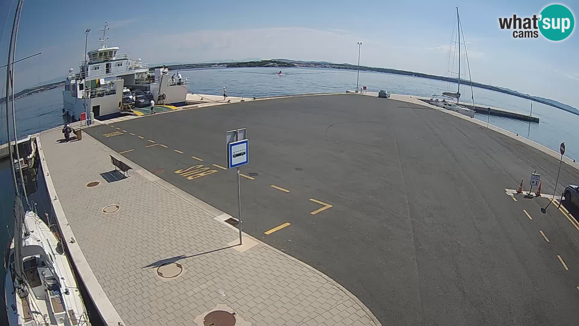 Tkon Live cam – ferry – Dalmatia – Croatia