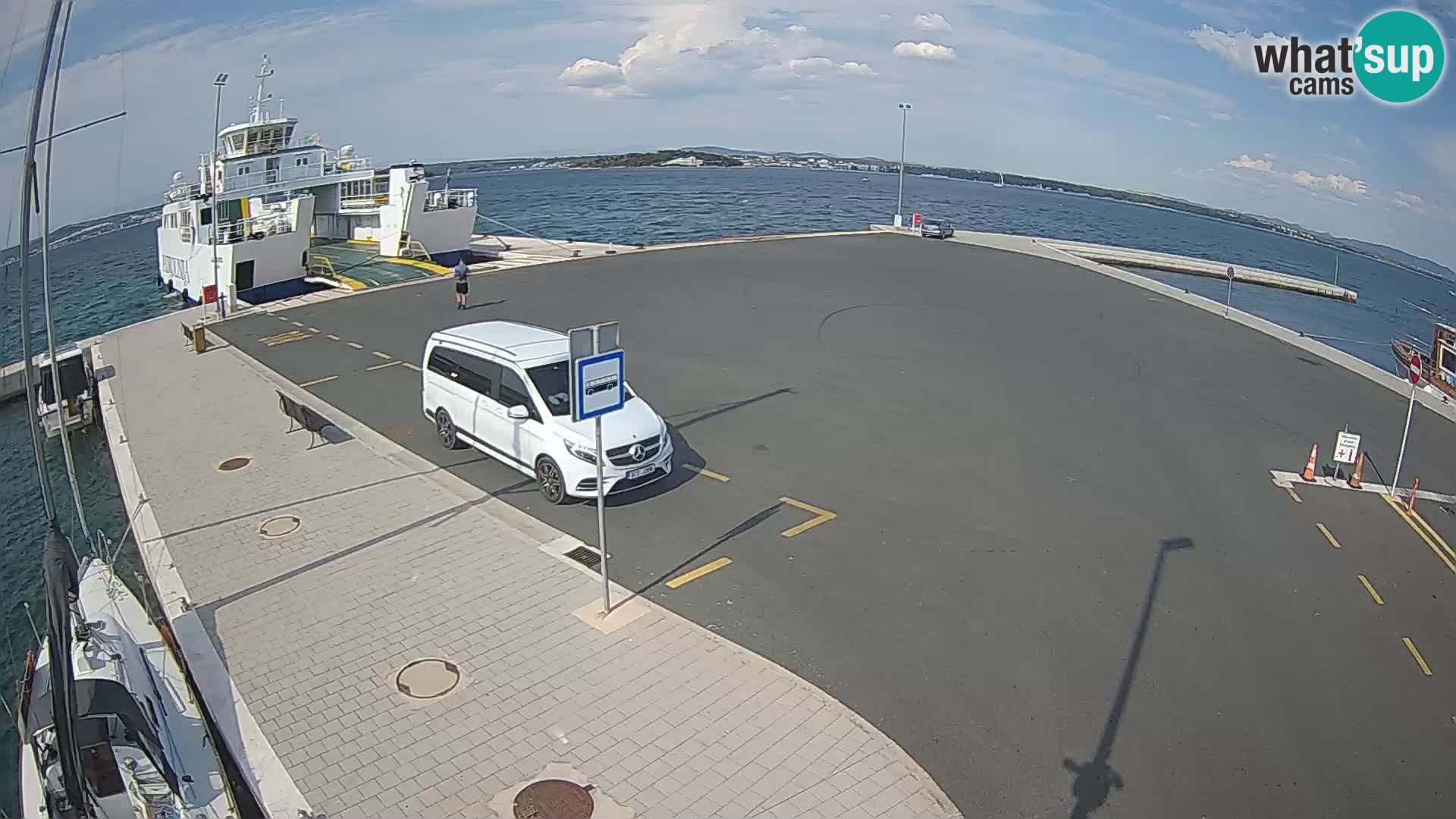 Tkon Live cam – ferry – Dalmatia – Croatia