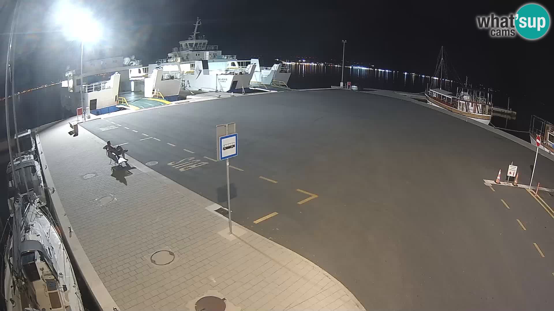 Tkon Live cam – ferry – Dalmatia – Croatia