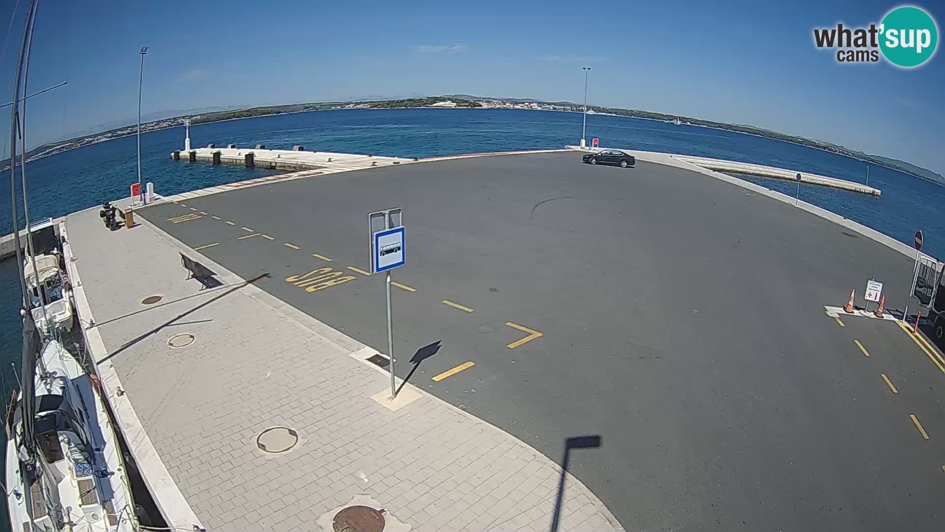 Tkon Live cam – traghetto – Dalmazia – Croazia
