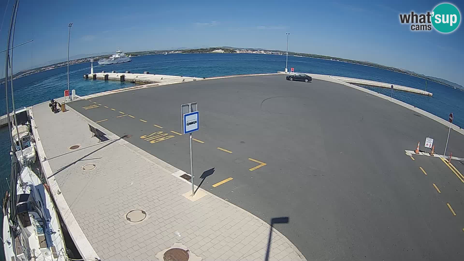 Tkon Live cam – traghetto – Dalmazia – Croazia