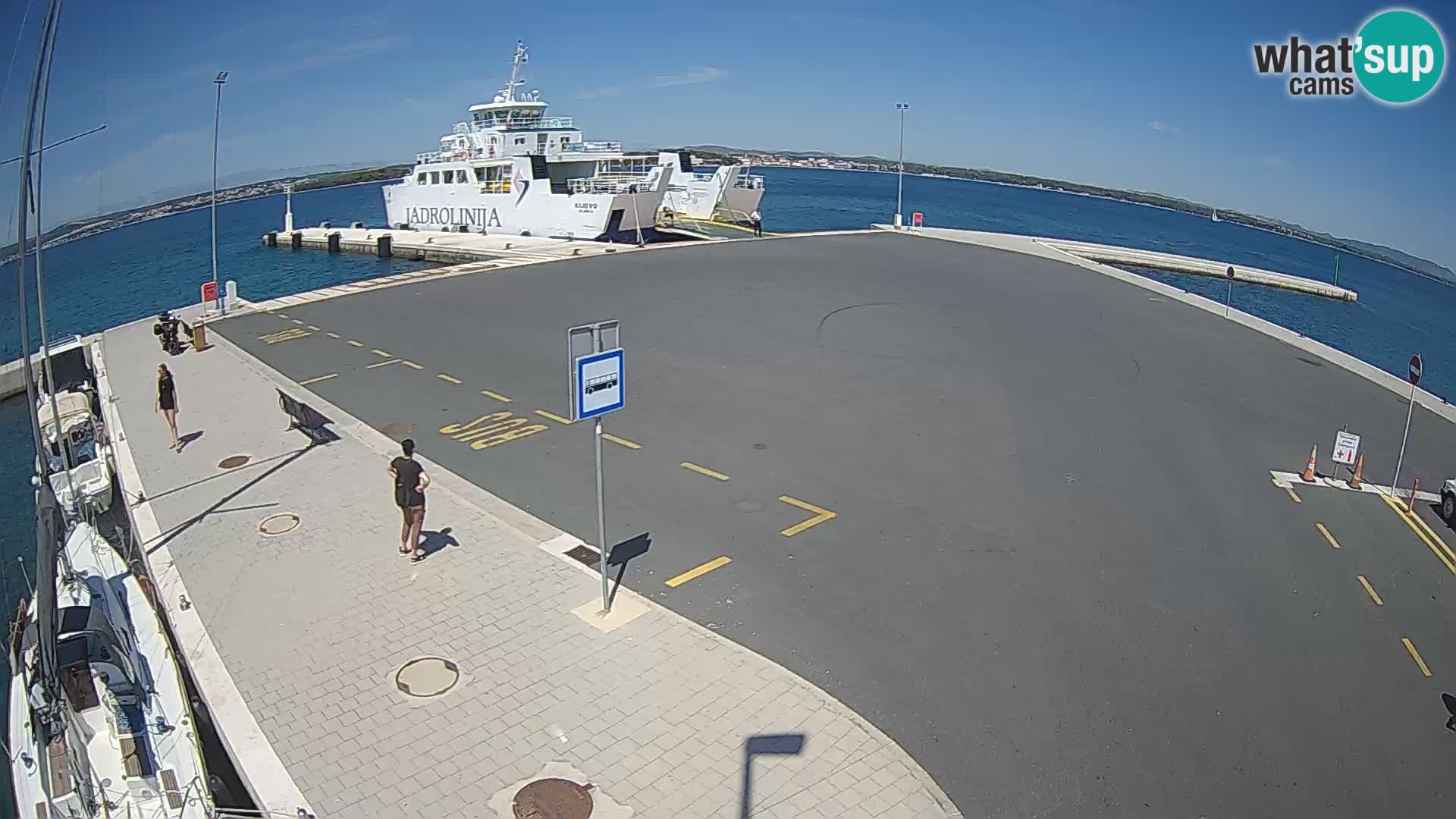 Tkon Live cam – Fähre – Dalmatien – Kroatien