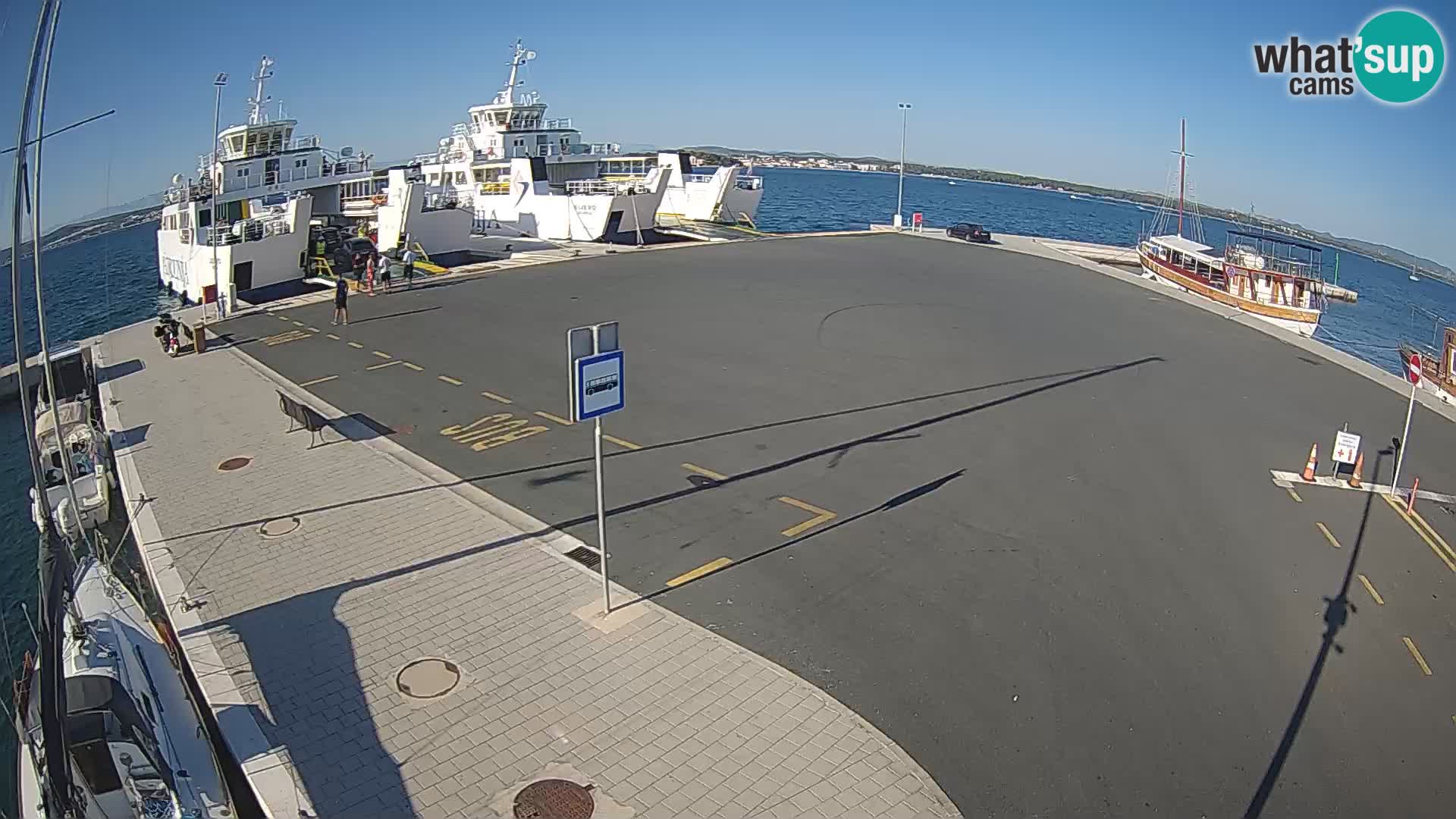 Tkon camera en vivo – Transportar – Dalmacia – Croacia