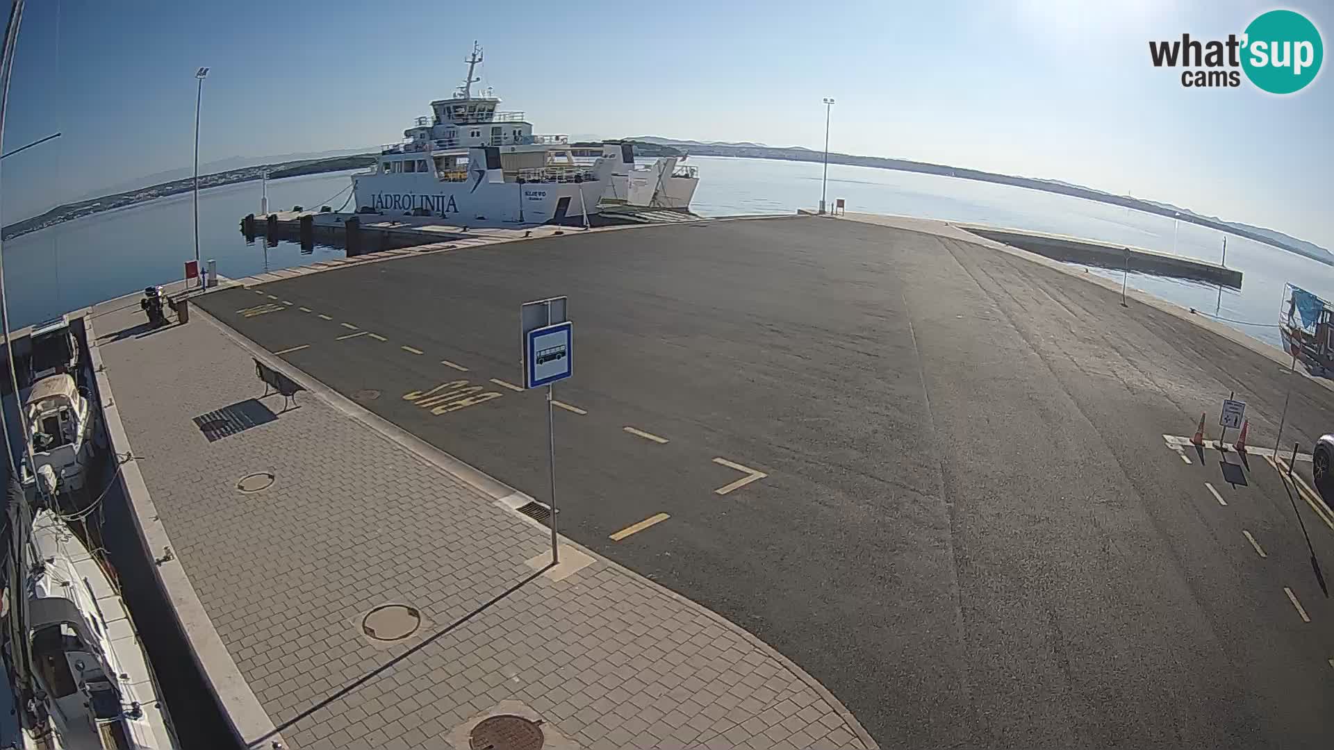 Tkon Live cam – traghetto – Dalmazia – Croazia