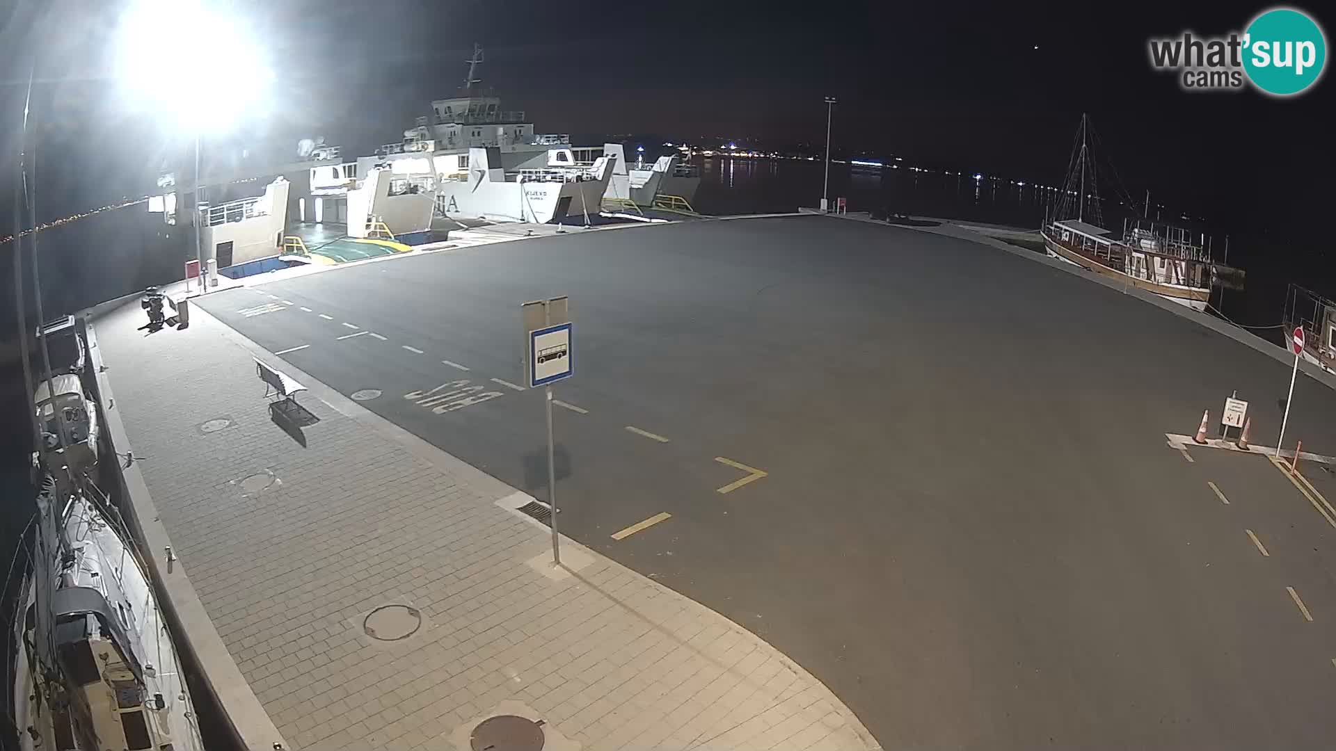 Tkon Live cam – traghetto – Dalmazia – Croazia