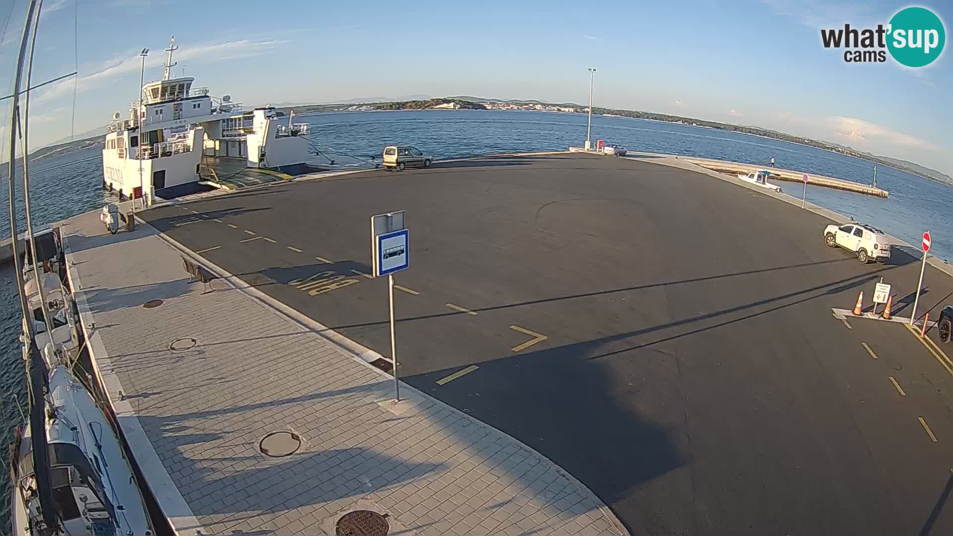 Tkon Live cam – Fähre – Dalmatien – Kroatien