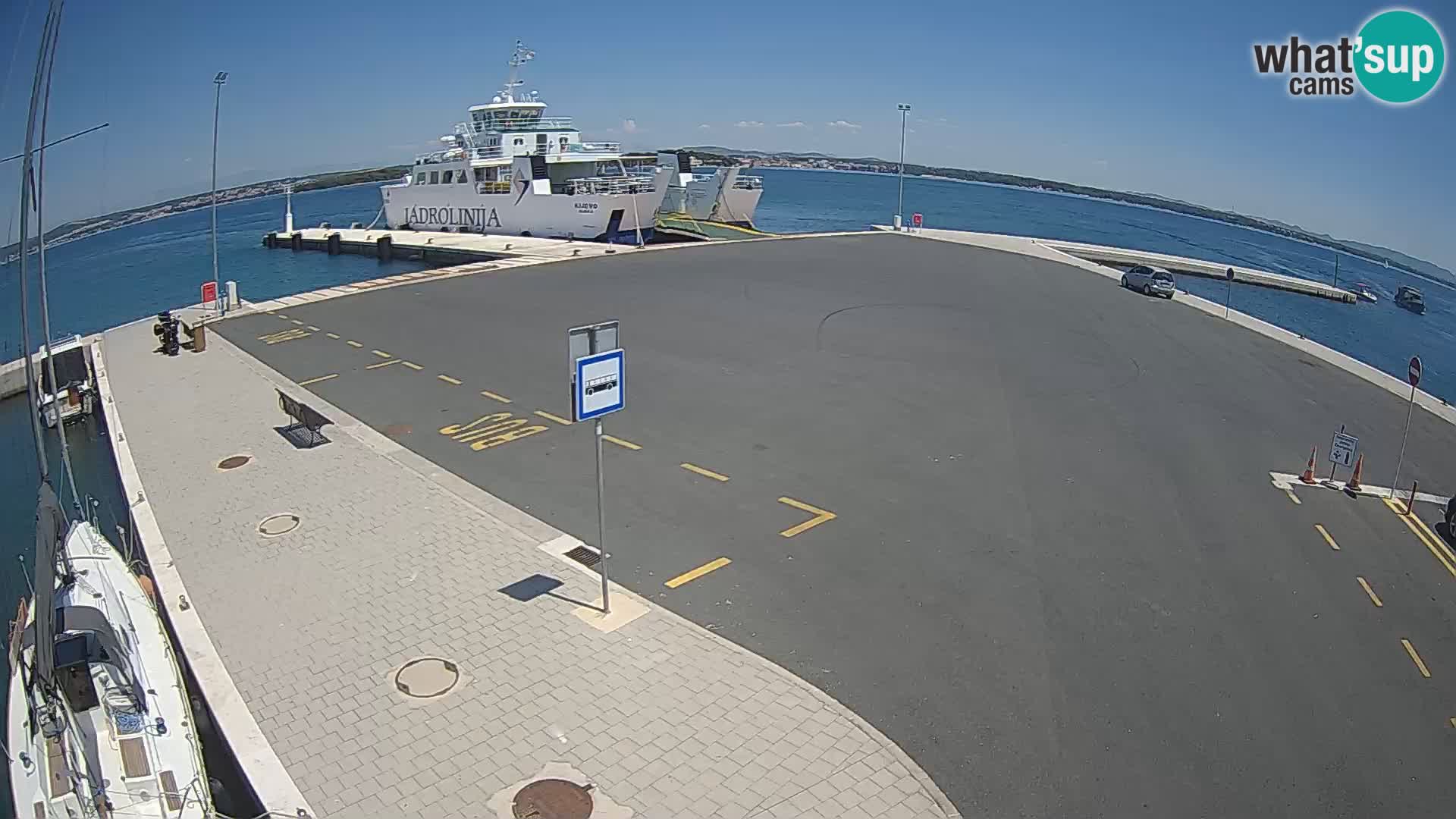 Tkon Live cam – Fähre – Dalmatien – Kroatien