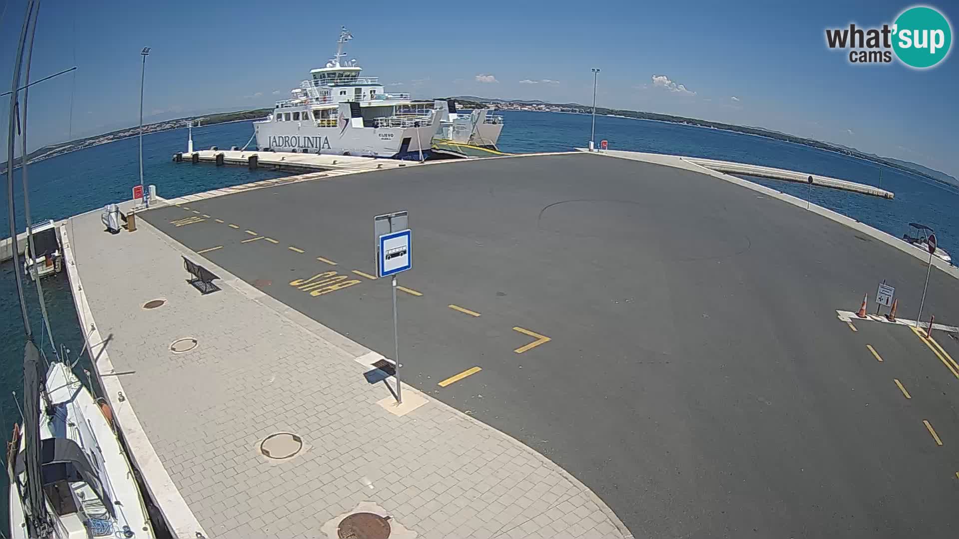 Tkon Live cam – Fähre – Dalmatien – Kroatien