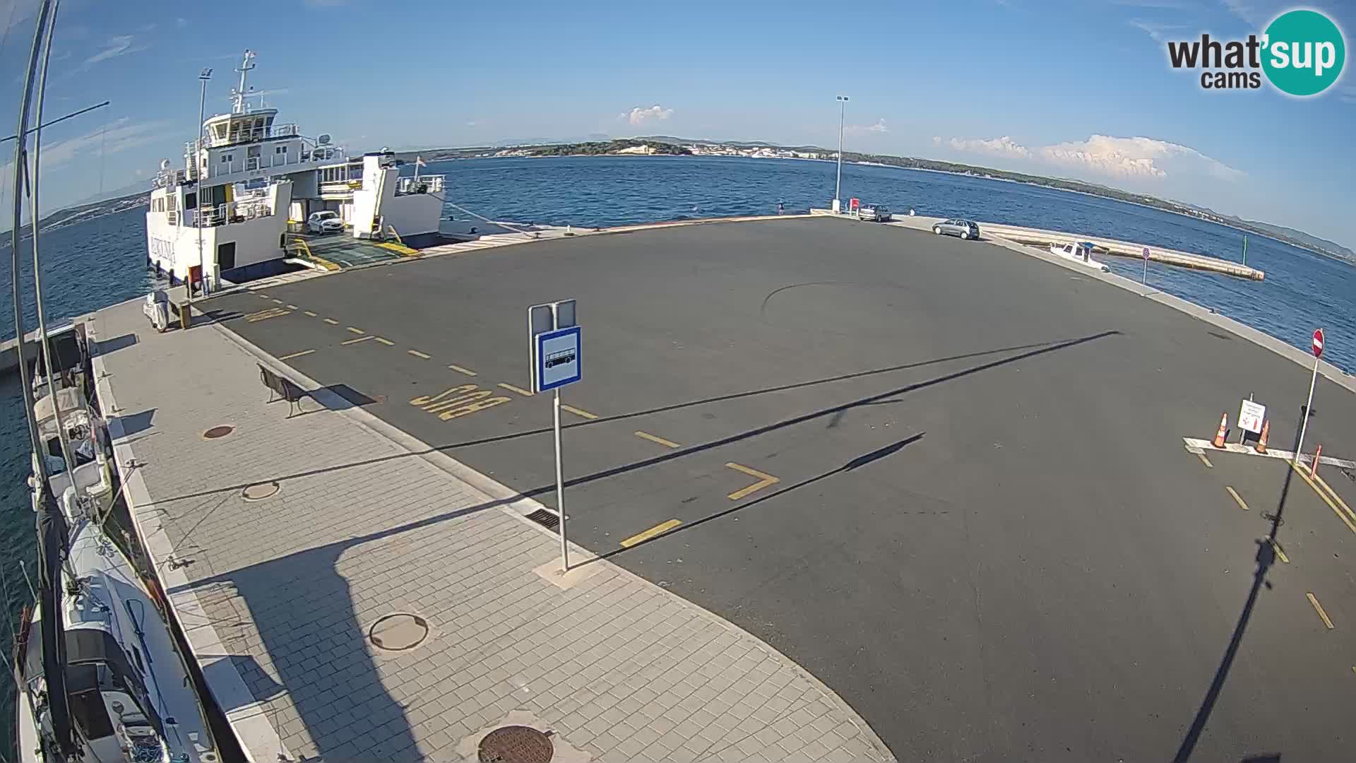 Tkon Live cam – Fähre – Dalmatien – Kroatien