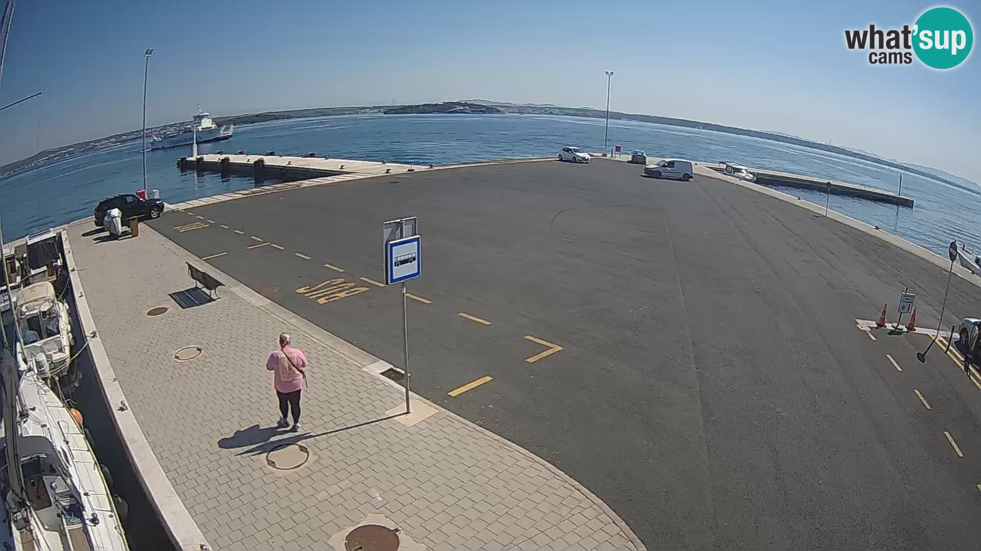 Tkon Live cam – Fähre – Dalmatien – Kroatien