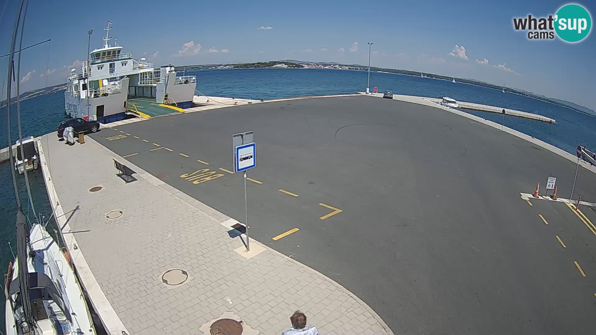 Tkon Live cam – Fähre – Dalmatien – Kroatien