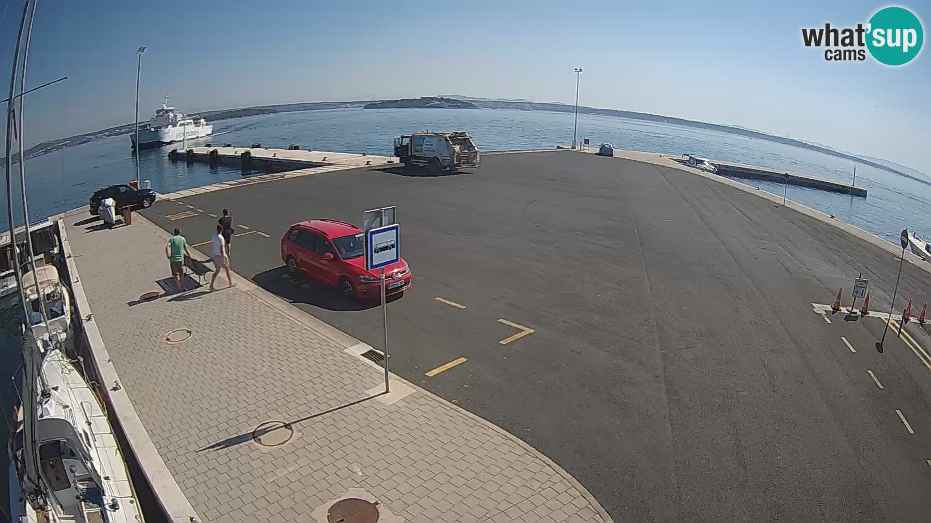 Tkon camera en vivo – Transportar – Dalmacia – Croacia