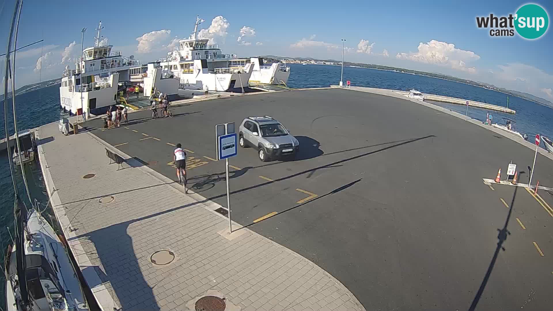 Tkon Live cam – Fähre – Dalmatien – Kroatien