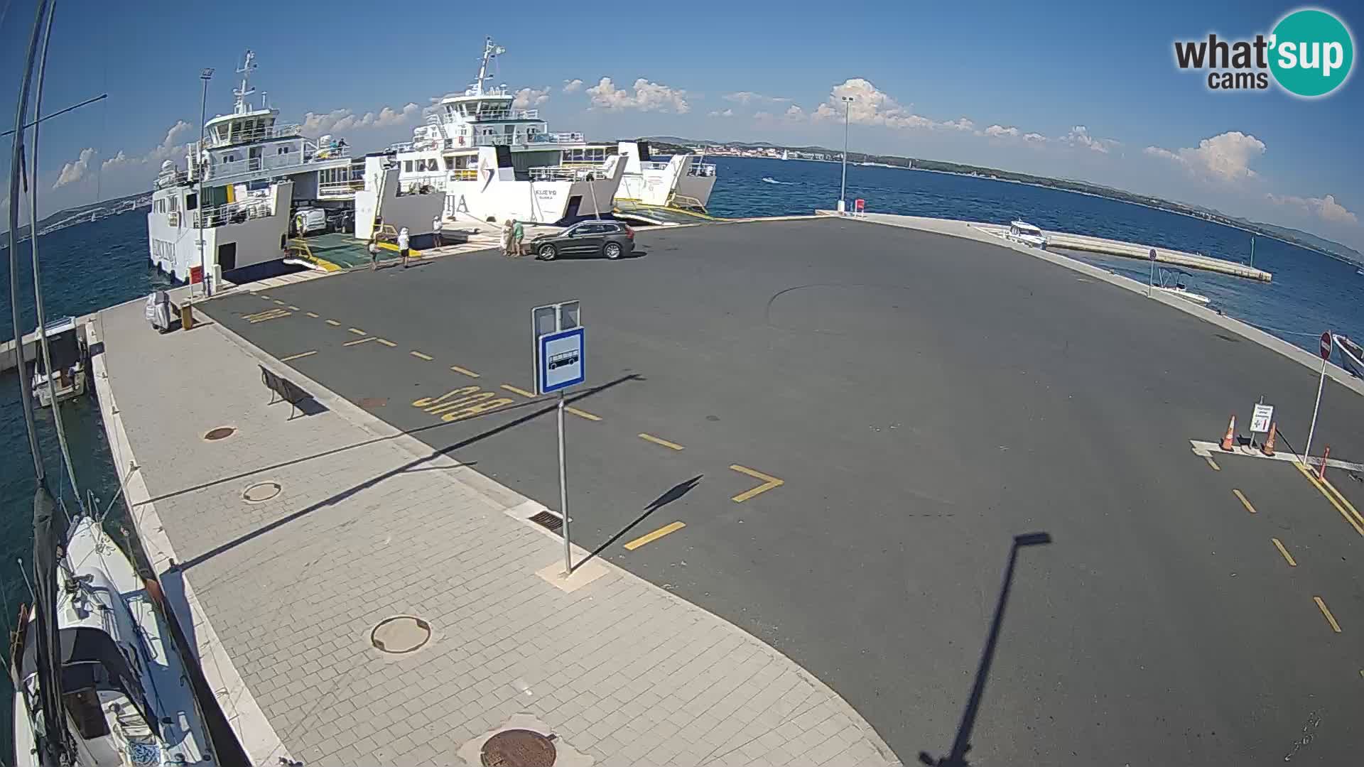 Tkon Live cam – Fähre – Dalmatien – Kroatien