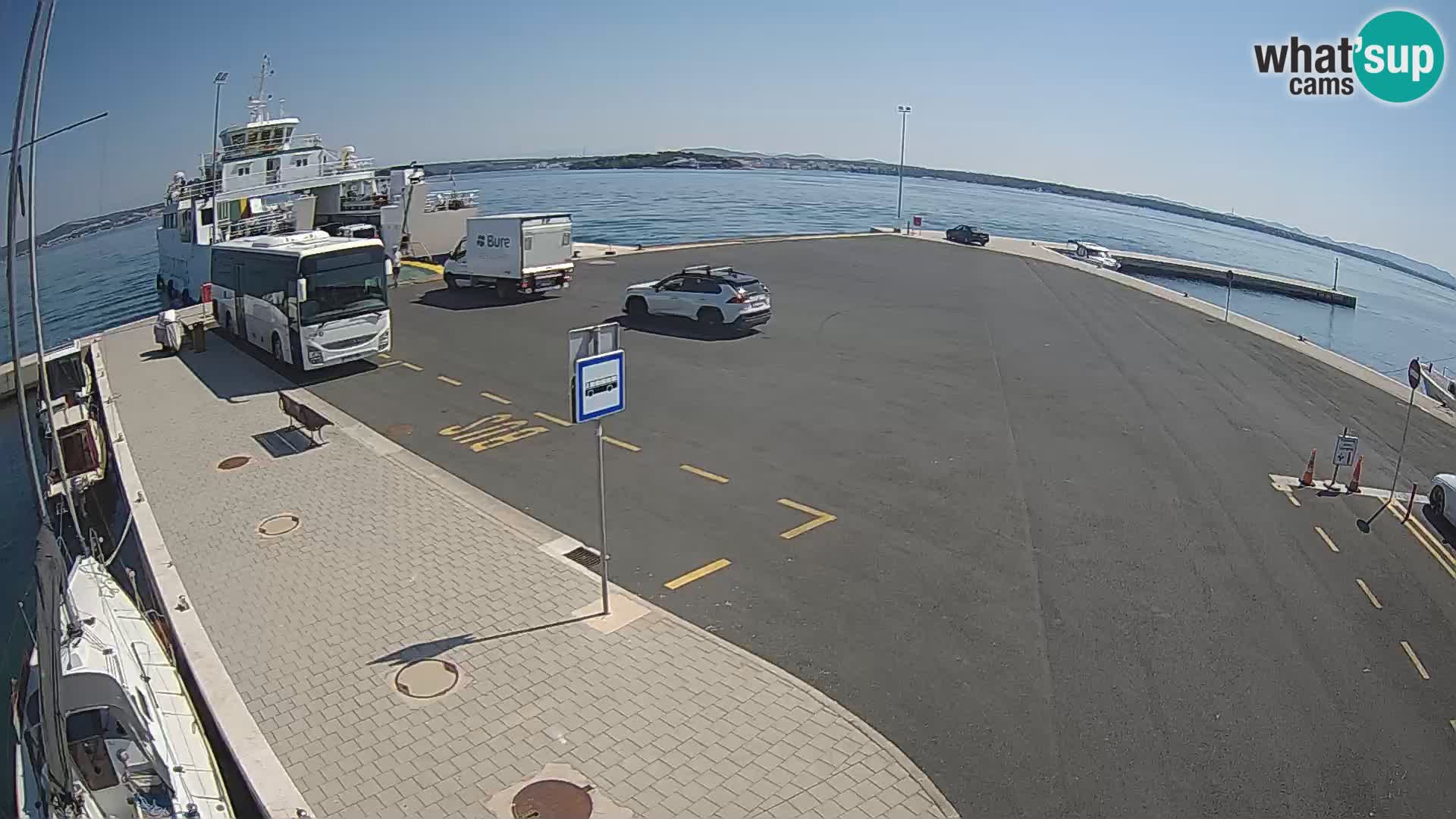 Tkon camera en vivo – Transportar – Dalmacia – Croacia