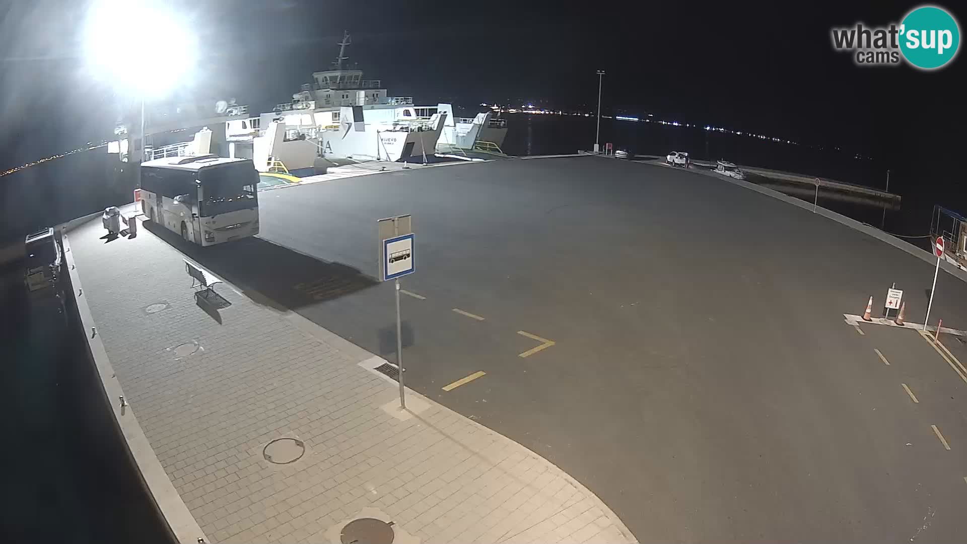 Tkon Live cam – Fähre – Dalmatien – Kroatien