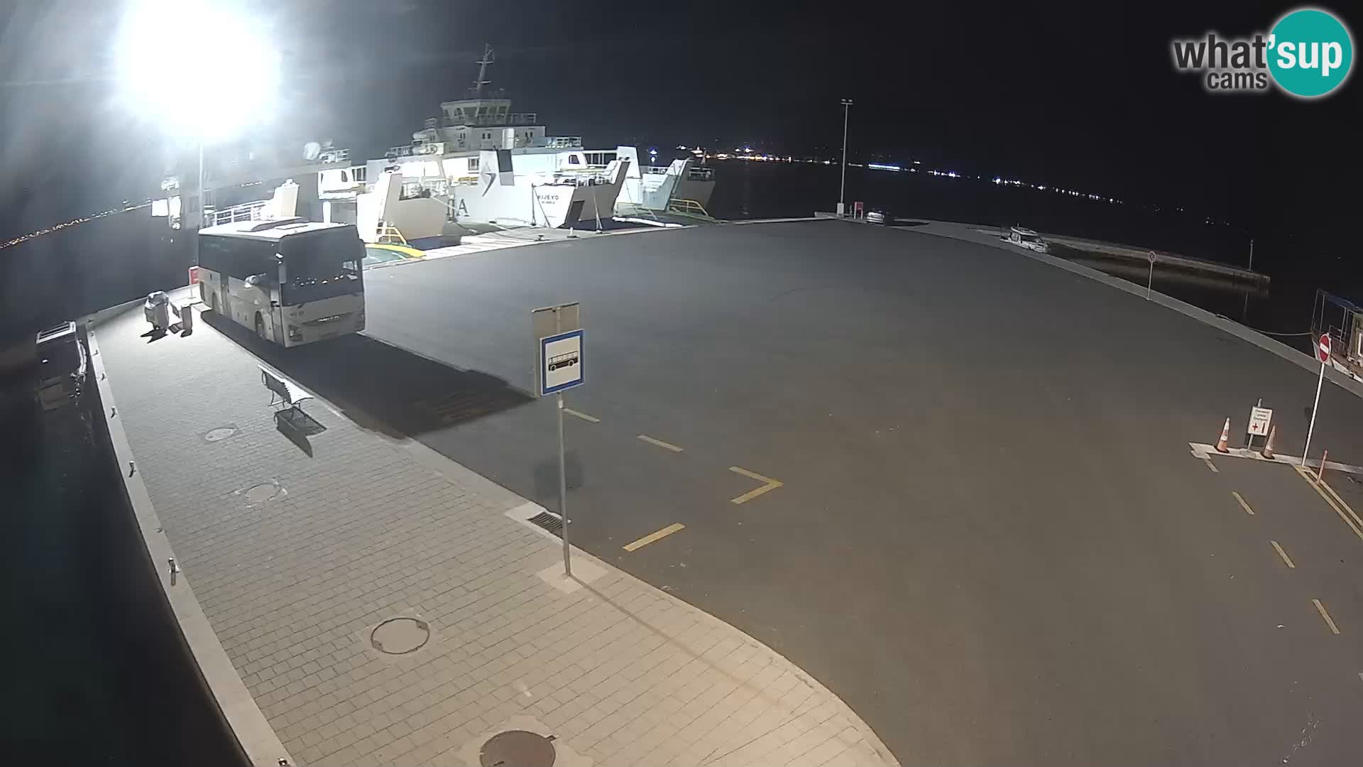 Tkon Live cam – Fähre – Dalmatien – Kroatien