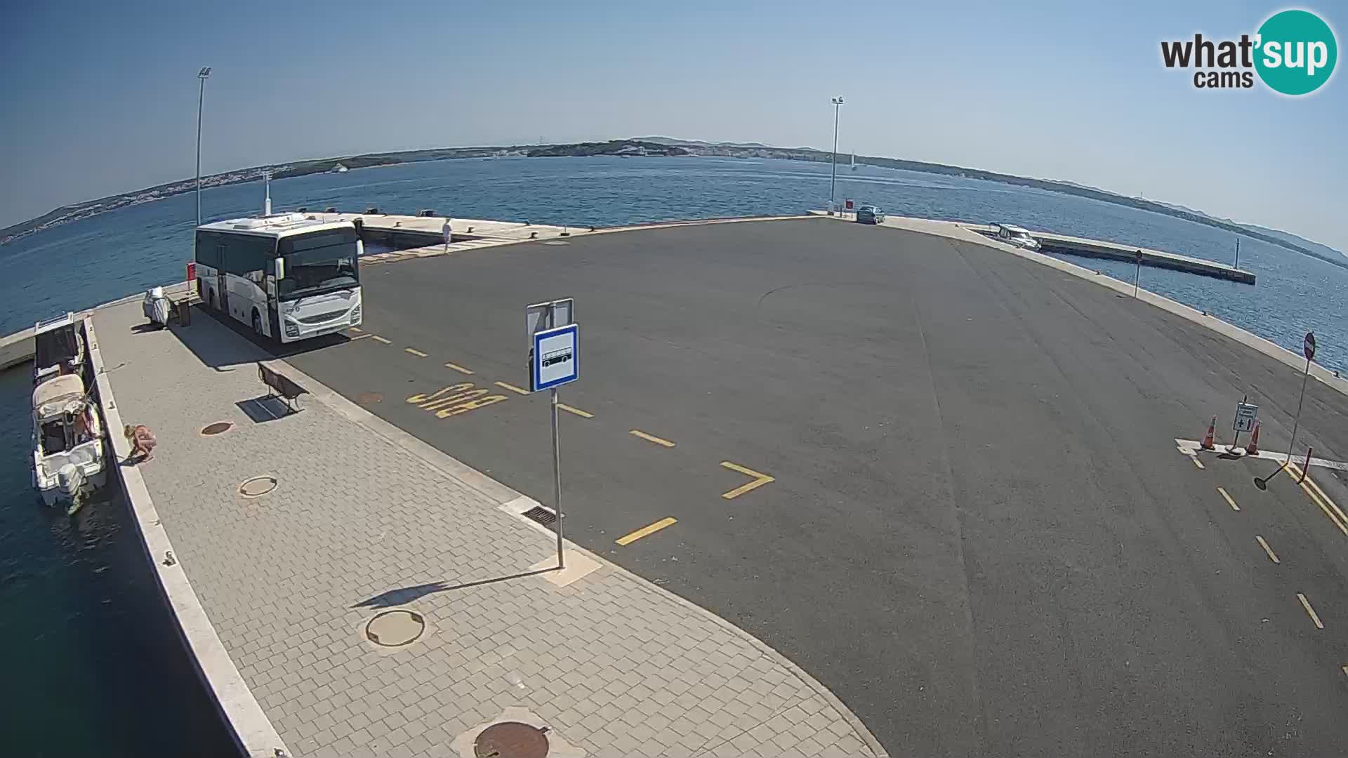 Tkon Live cam – traghetto – Dalmazia – Croazia