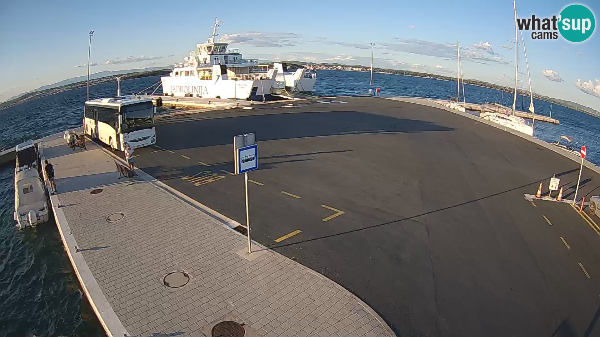 Tkon camera en vivo – Transportar – Dalmacia – Croacia
