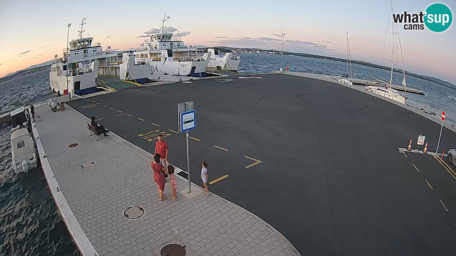 Tkon camera en vivo – Transportar – Dalmacia – Croacia