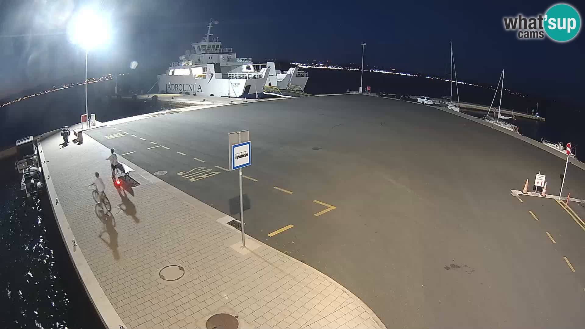 Tkon Live cam – traghetto – Dalmazia – Croazia