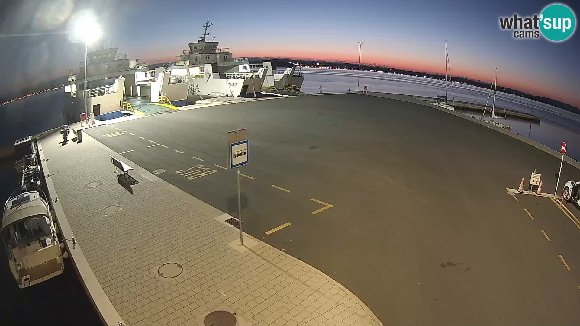 Tkon Live cam – Fähre – Dalmatien – Kroatien