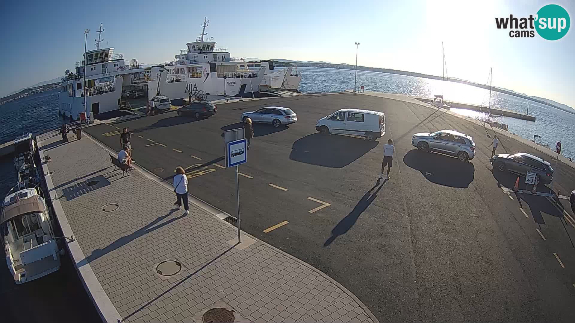 Tkon Live cam – ferry – Dalmatia – Croatia
