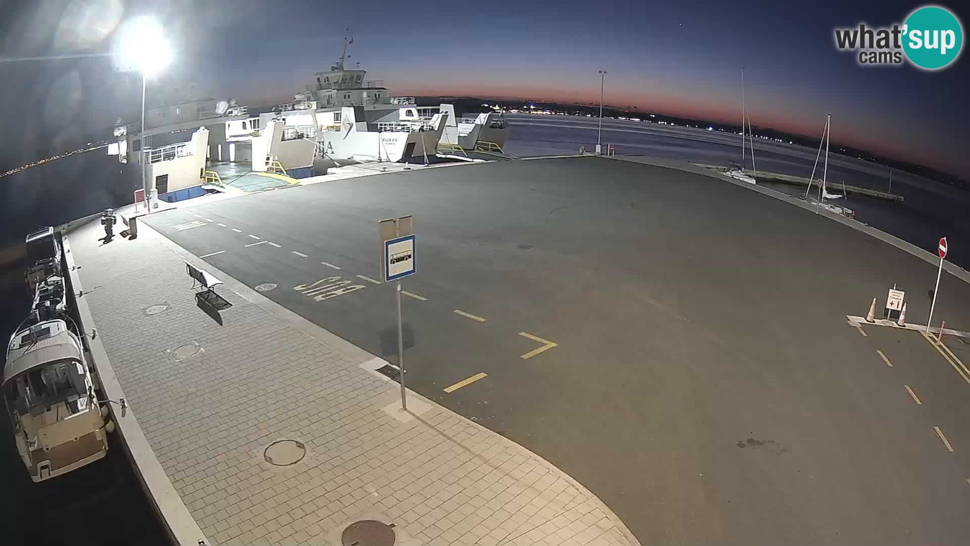 Tkon Live cam – Fähre – Dalmatien – Kroatien