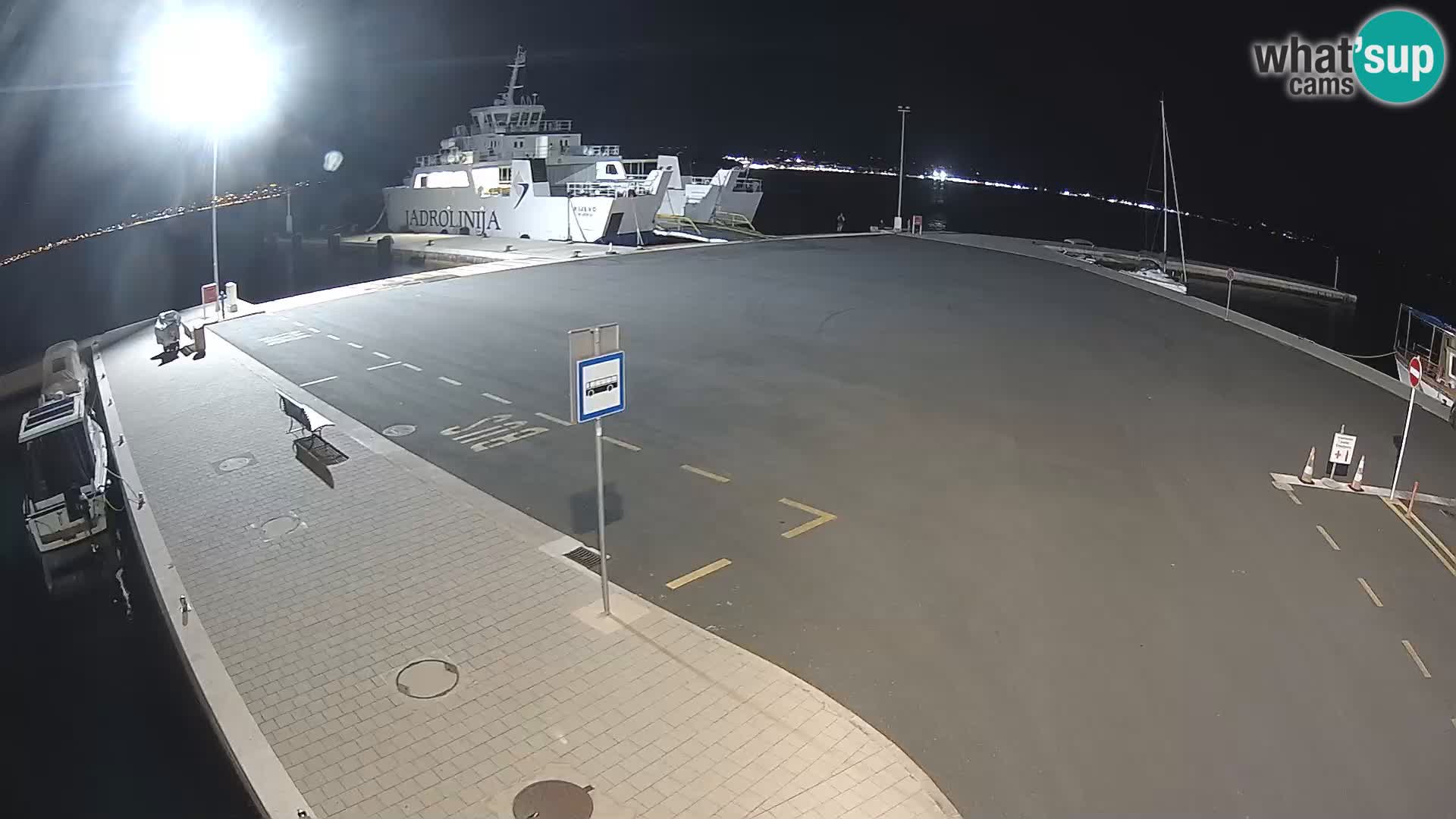 Tkon Live cam – traghetto – Dalmazia – Croazia
