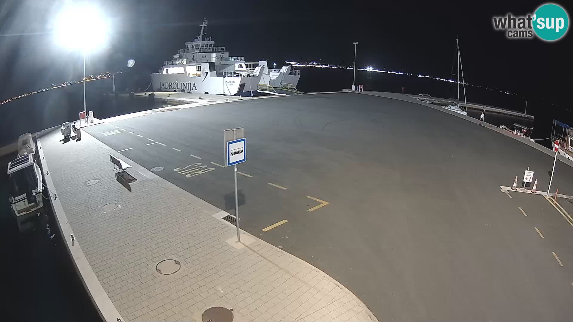 Tkon Live cam – traghetto – Dalmazia – Croazia