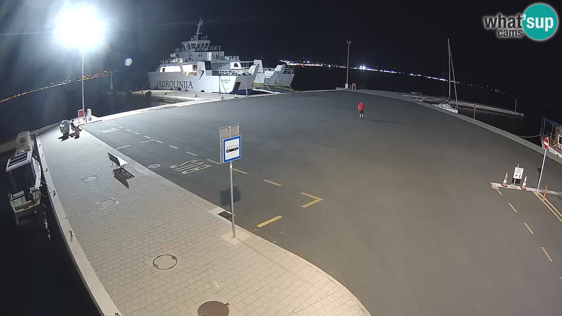 Tkon Live cam – Fähre – Dalmatien – Kroatien