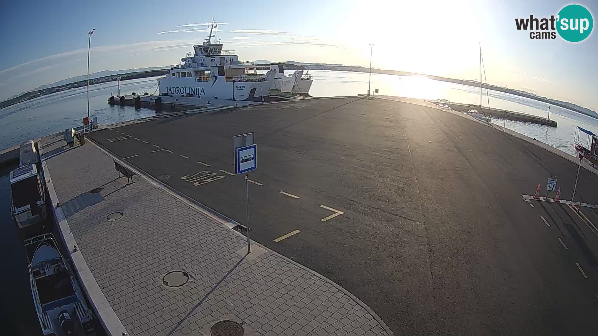 Tkon Live cam – Fähre – Dalmatien – Kroatien