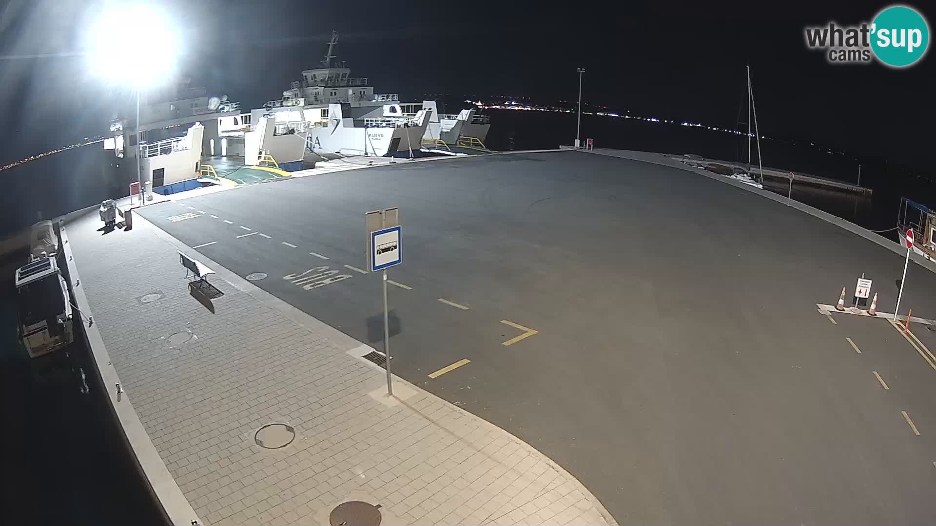 Tkon Live cam – ferry – Dalmatia – Croatia