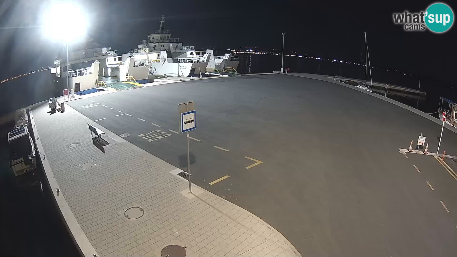Tkon Live cam – traghetto – Dalmazia – Croazia