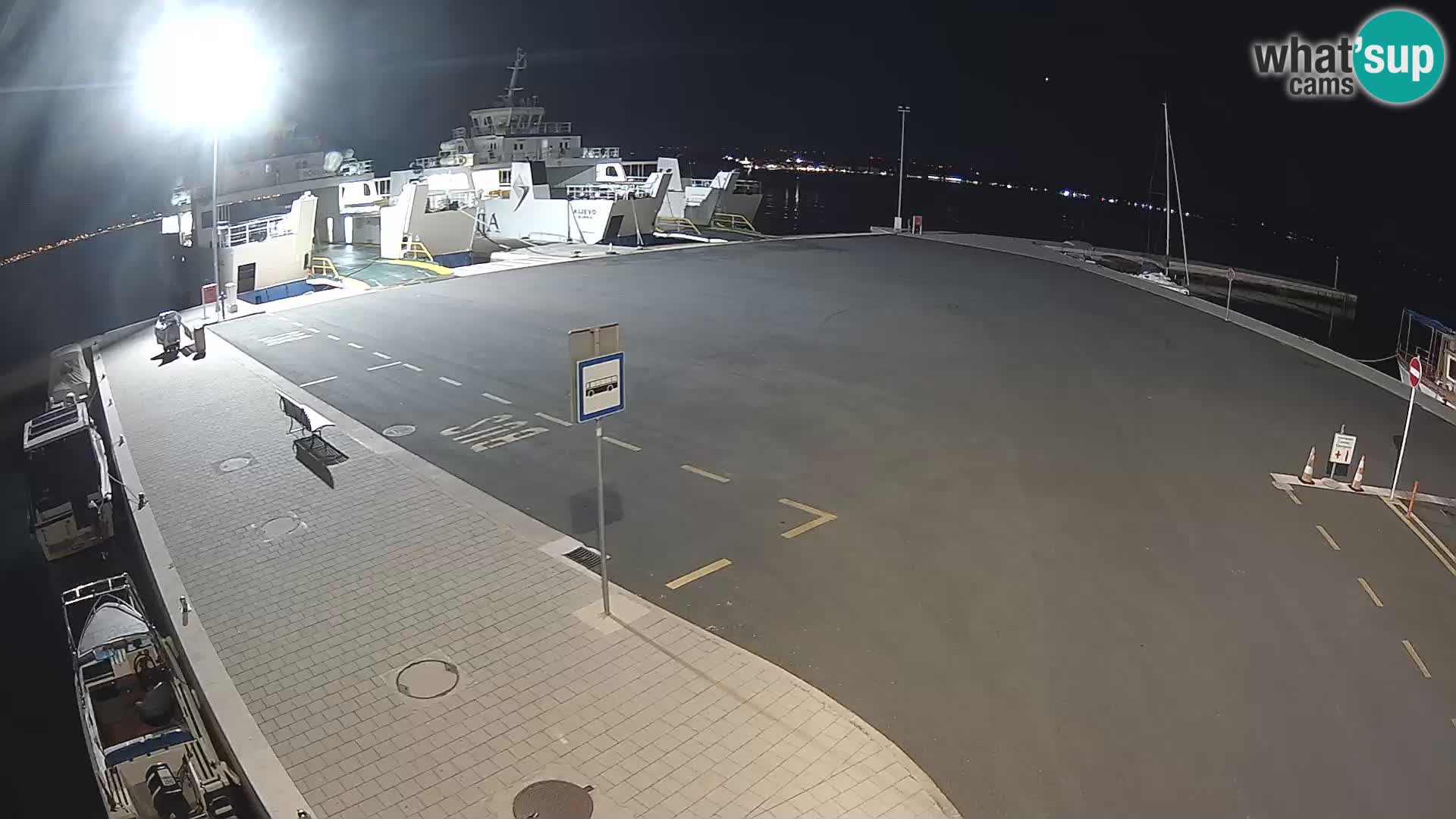 Tkon Live cam – traghetto – Dalmazia – Croazia