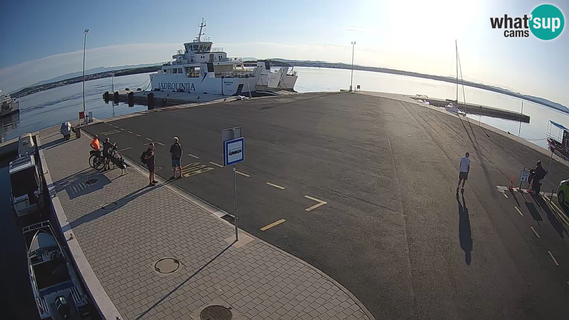 Tkon Live cam – Fähre – Dalmatien – Kroatien