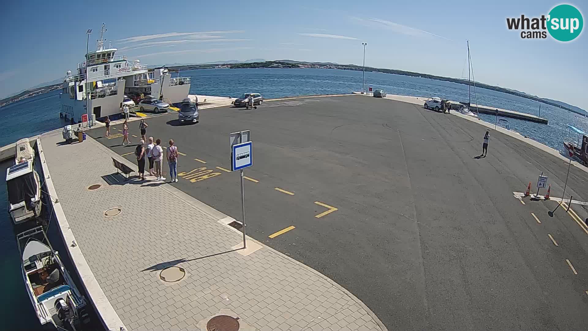 Tkon Live cam – ferry – Dalmatia – Croatia