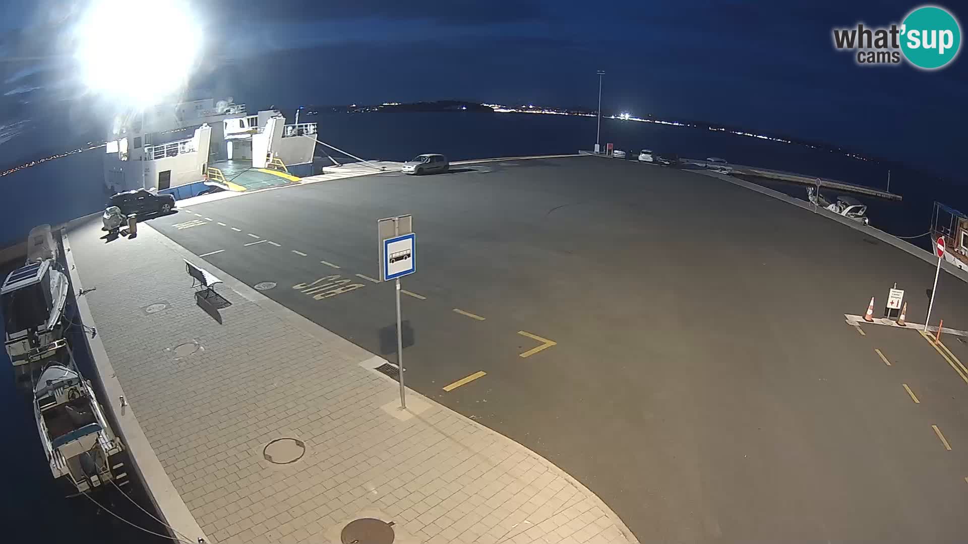 Tkon Live cam – Fähre – Dalmatien – Kroatien