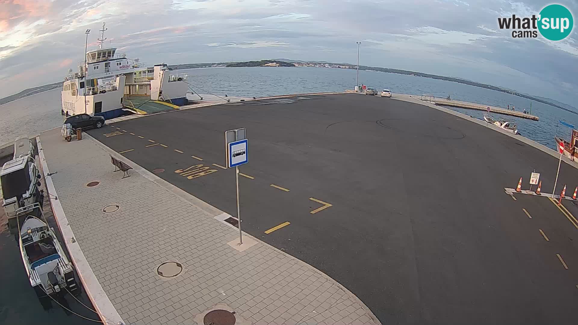 Tkon Live cam – Fähre – Dalmatien – Kroatien