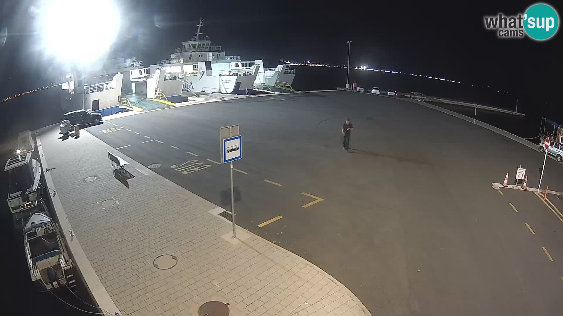 Tkon Live cam – ferry – Dalmatia – Croatia
