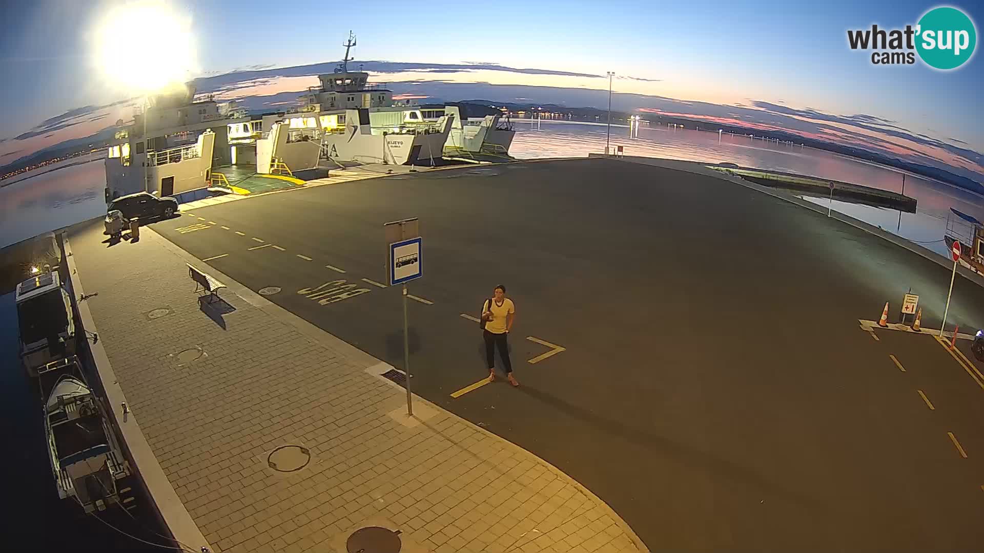 Tkon camera en vivo – Transportar – Dalmacia – Croacia