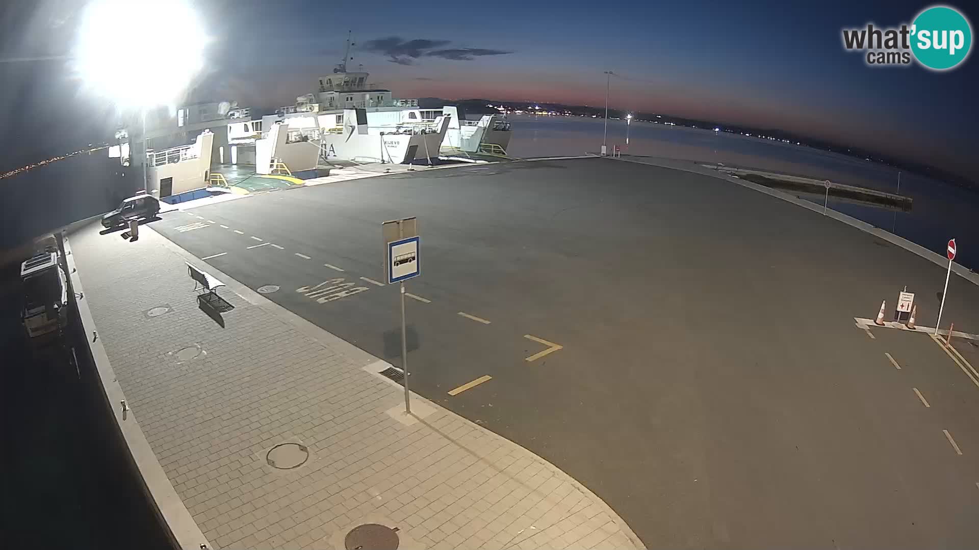 Tkon Live cam – ferry – Dalmatia – Croatia