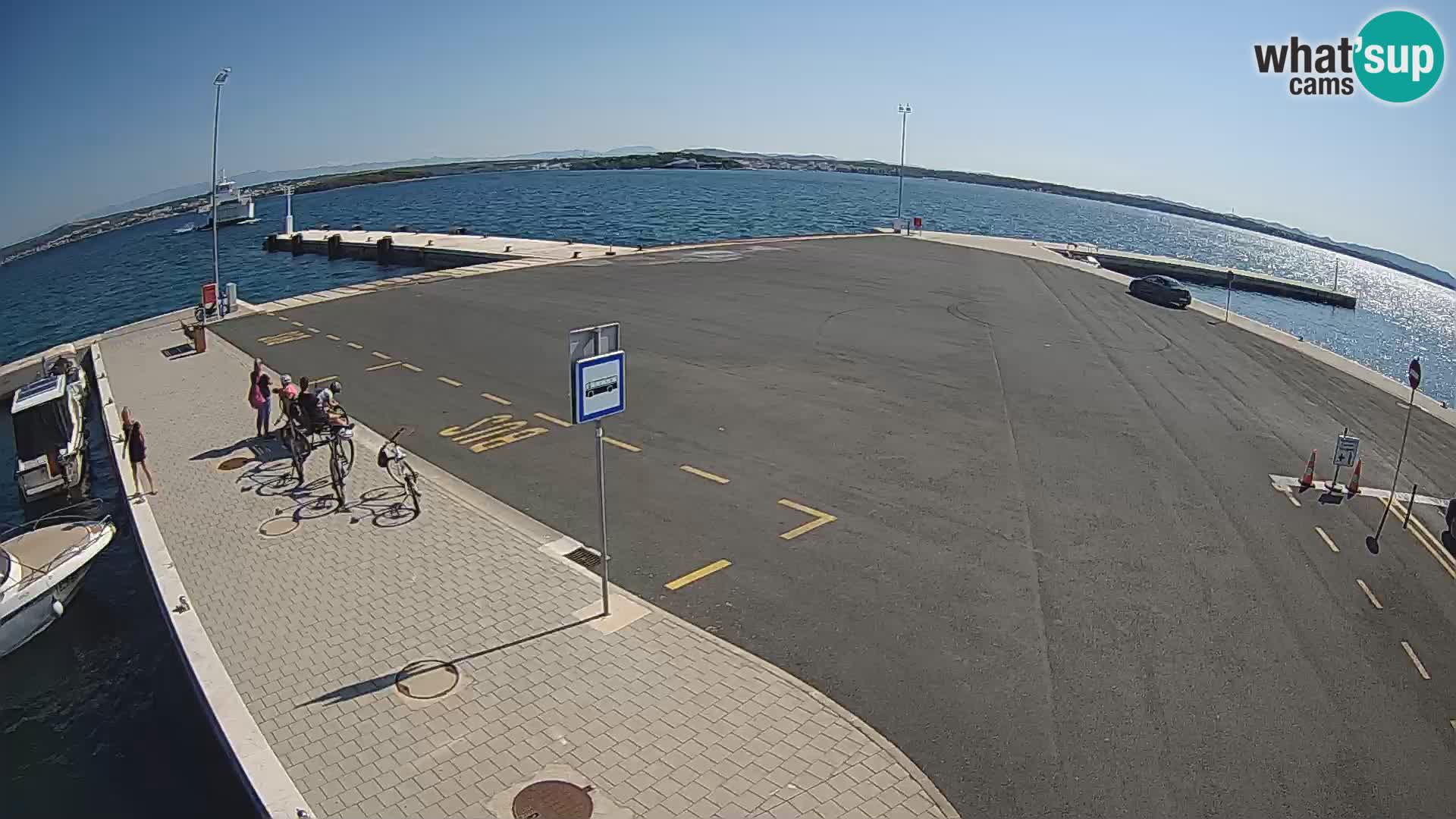Tkon Live cam – traghetto – Dalmazia – Croazia
