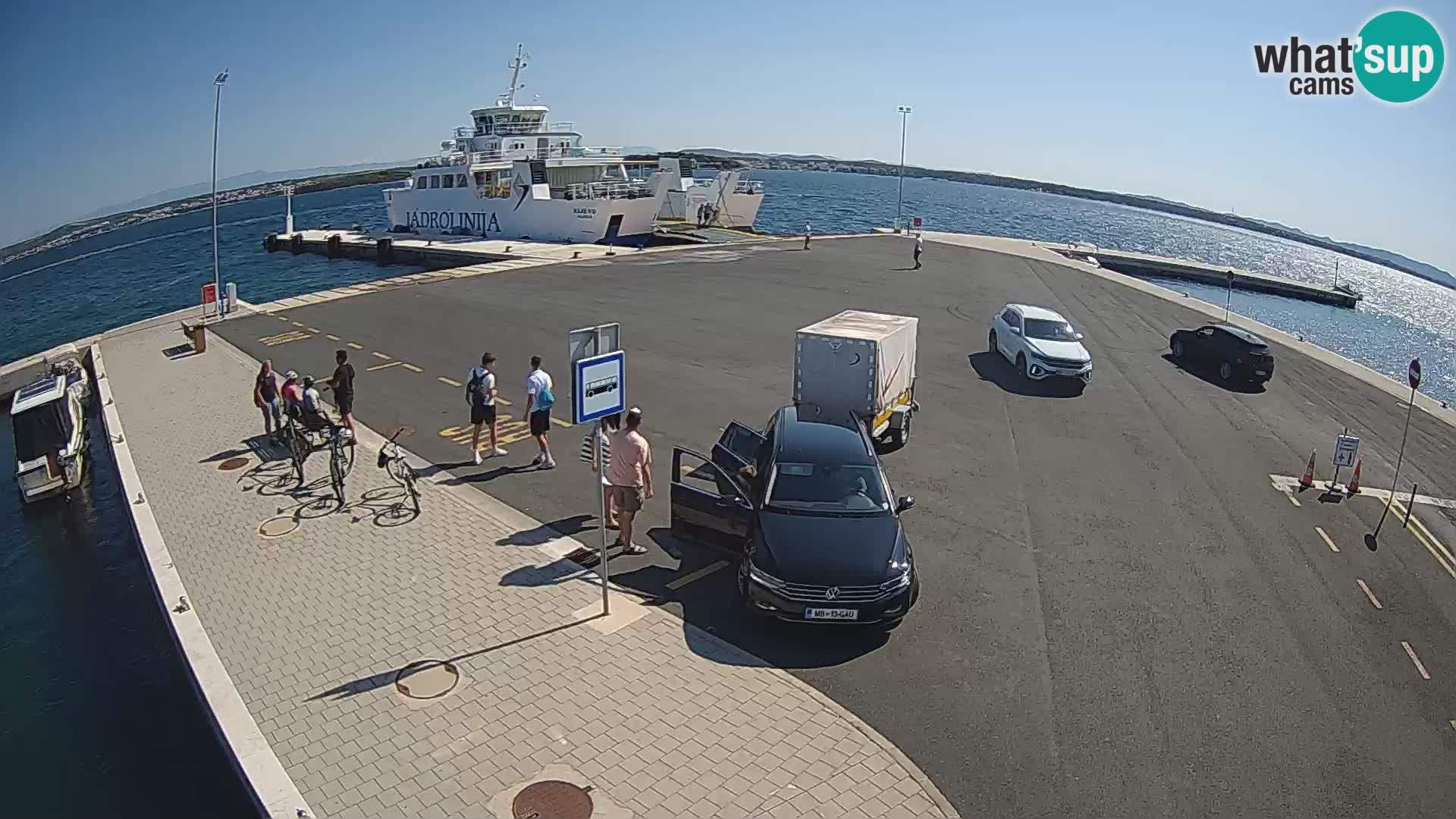 Tkon camera en vivo – Transportar – Dalmacia – Croacia