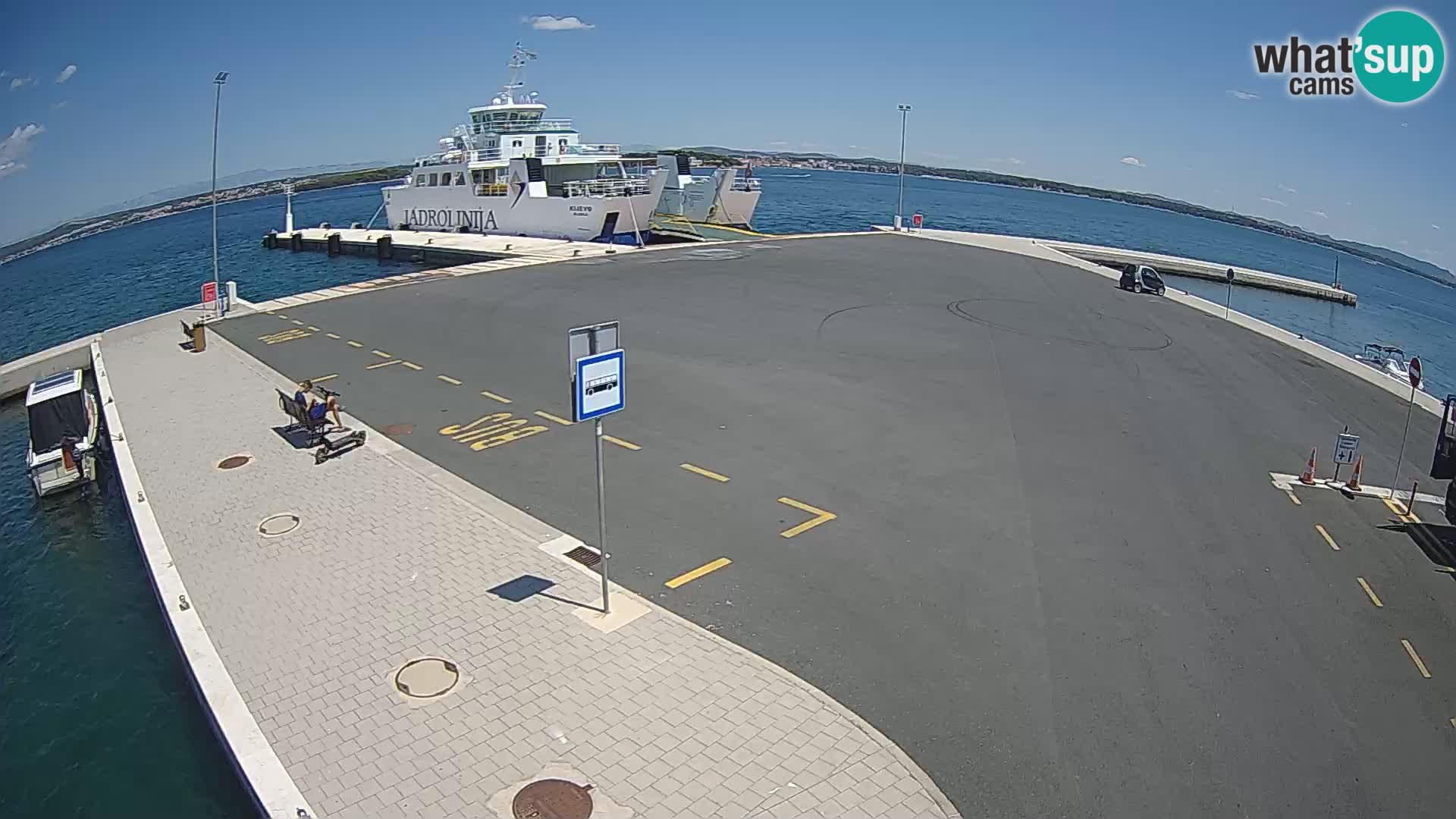 Tkon Live cam – Fähre – Dalmatien – Kroatien