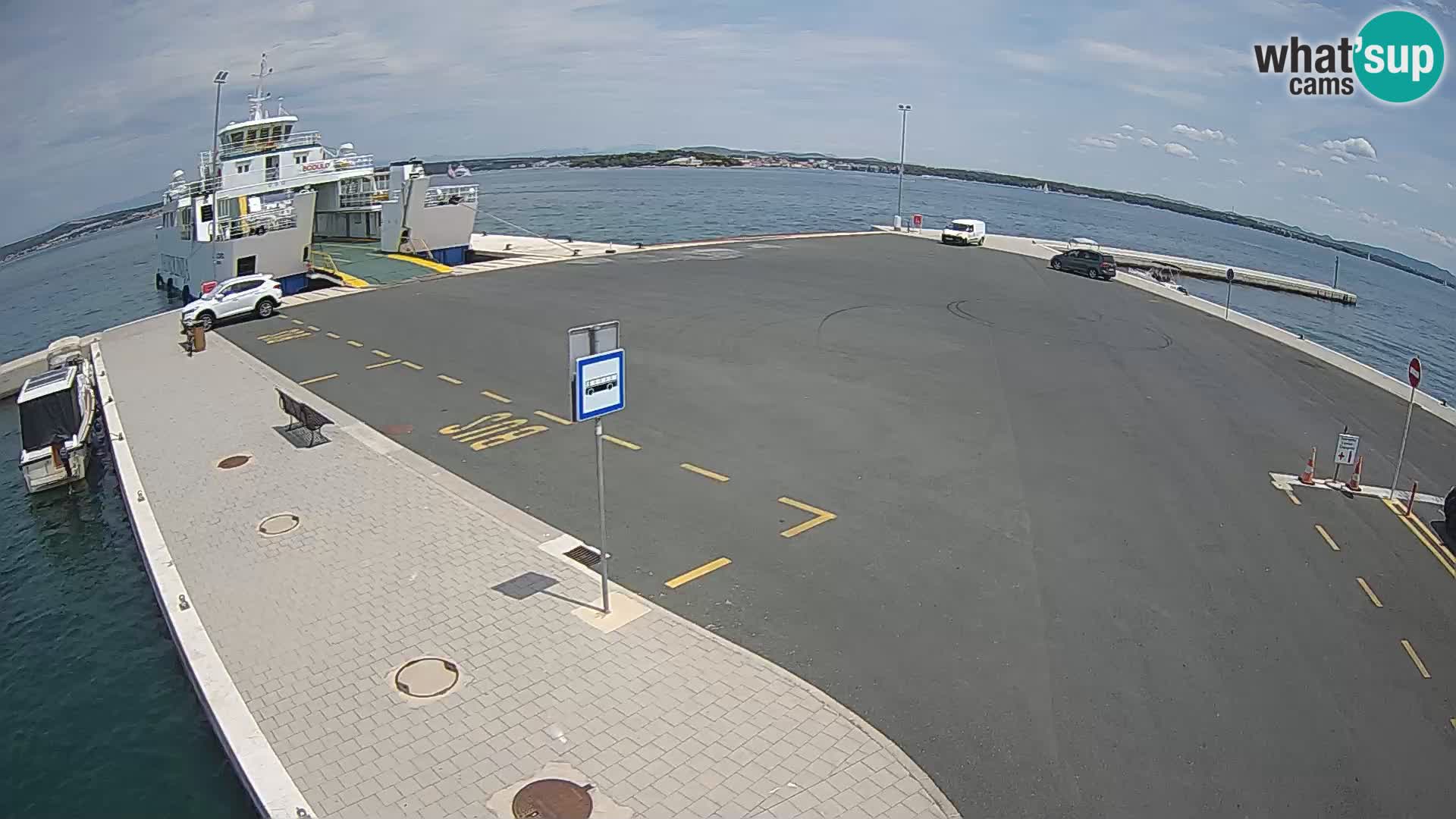 Tkon Live cam – traghetto – Dalmazia – Croazia